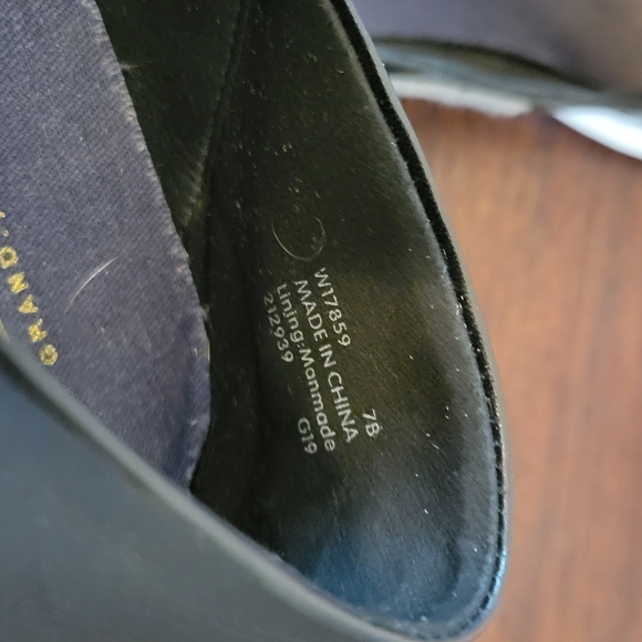 Cole Haan Women's Gray Leopard-Print Slip-On Sneakers - Picture 7 of 8